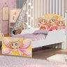 Mini Cama Fadinhas Coloridas Com Colchão - 1