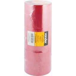 Fita Demarcação Adesiva 100x30m Vermelha Vonder - 2