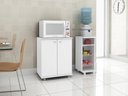 Ver imagem 2 de Kit Cozinha com Balcão e Fruteira Branco - Fdecor