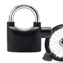 Ver imagem 2 de Cadeado com Alarme Sirene Antifurto 110 Som Alto Trava Sonora para Bike Moto Portão À Prova D'Água