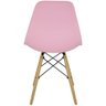 Cadeira Charles Eames Eiffel Wood Design Rosa - 4