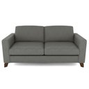 Ver imagem 2 de Sofá Sala de Estar Living 3 Lugares 260cm Presley Pés Madeira Veludo Cinza G52 - Gran Belo