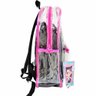 Mochila de Costas Infantil - Luluca - Transparente - Rosa - Clio Style - 2
