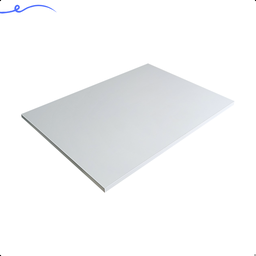 1 Prateleira Branca 60X45 Tampo Tabua Mdf  Organizadora Decoração Cozinha Quarto Banheiro Sala - 2