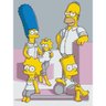 Papel de Parede The Simpsons 200x300cm - 1