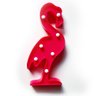 Luminária De Led Flamingo Rosa Abajur Mesa ou Parede - 3
