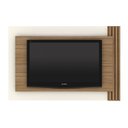 Ver imagem 1 de Painel Home para TV até 65 Sala de Estar PL3001 Natural/Off White - Gran Belo