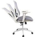 Ver imagem 6 de Cadeira Office Diretor Ajustavel e Ergonomica com Nr 17 Everest Cinza/Gelo -