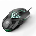 Ver imagem 1 de Mouse Gamer K-snake Q1 Usb Óptico Rgb Led com Fio 3200 Dpi