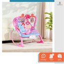 Ver mais imagens de Cadeira de Descanso Bebê Balanço Rosa até 18kg Suave Vibração Relaxante Cinto de Segurança Mobile Ba