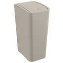 Ver imagem 1 de Lixeira Tampa Click 8 Litros Cor:argila