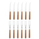 Ver imagem 1 de Jogo de Talheres 12pçs Aço Inox P/churrasco Tramontina