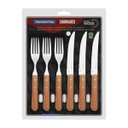 Ver imagem 2 de Jogo de Talheres 12pçs Aço Inox P/churrasco Tramontina