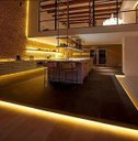 Ver imagem 3 de Perfil Alumínio Preto Embutir + Fita Led Quente + Fonte 2m