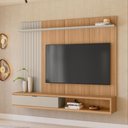 Ver imagem 1 de Painel Home para TV Sala de Estar Sintra Jequitibá Off White 150cm