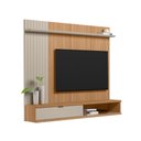 Ver imagem 5 de Painel Home para TV Sala de Estar Sintra Jequitibá Off White 150cm