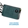 Pisca-pisca Led 200 Lâmpadas Fio Verde 7,6 Metros 127v - Branco-quente - 9
