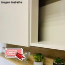 Ver mais imagens de Armário de Cozinha Completa 150 com Balcão com Tampo 9 Portas Madrid - Freijó/supremo
