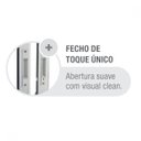 Ver imagem 2 de Porta de Correr Alumínio 2 Folhas Esmaltada Alumifort 216,5 x 160,5cm Sasazaki