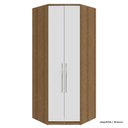 Ver imagem 1 de Guarda Roupa Modulado 02 Portas 245cm 02 Gavetas Canto Closet Setiba