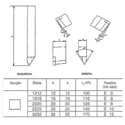 Ferramenta Soldada para Rosquear Externo Fre - 1616 D P30 - 4