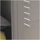 Ver imagem 5 de Armário Roupeiro Aço 8 Portas Guarda Volume Ea702 Preto