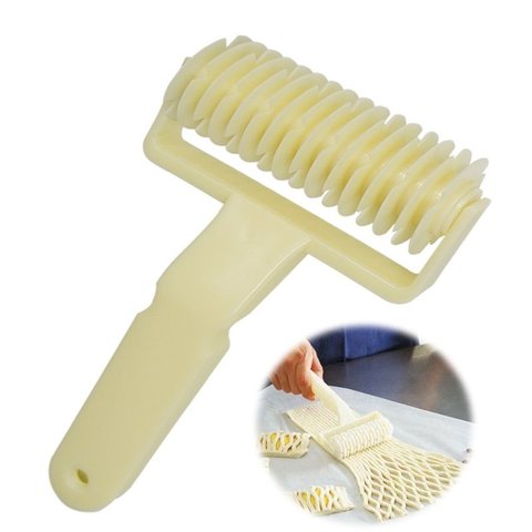 Faca Redonda para Cozinha Walfos, Faca de Massa, Pão, Pastelaria, Pizza, Ferramentas de Cozimento