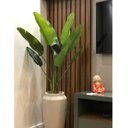 Ver imagem 1 de Planta Artificial Bananeira Grande para Decoração com 110cm