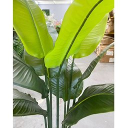 Planta Artificial Bananeira Grande para Decoração com 110cm - 3