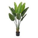Ver imagem 2 de Planta Artificial Bananeira Grande para Decoração com 110cm