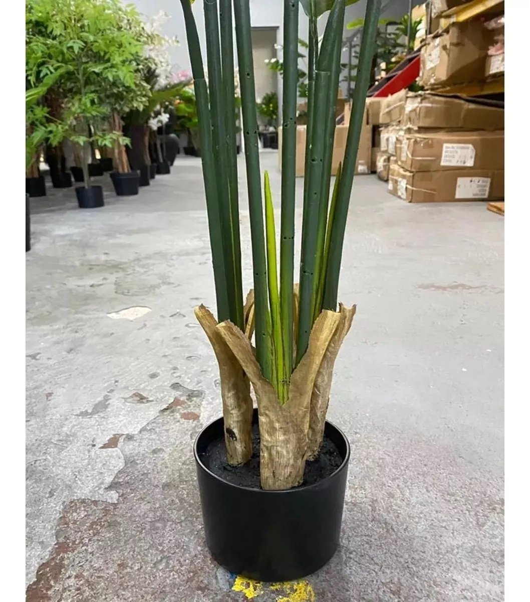 Planta Artificial Bananeira Grande para Decoração com 110cm - 4