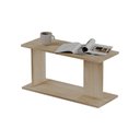 Ver imagem 2 de Mesa de Apoio Livn Carvalho 30x25x65cm para Sala e Quarto