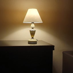 Abajur Clássico Trinity Quarto Sala Luminária Decoração – Bege Cúpula Branca - 6