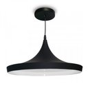 Ver imagem 2 de Pendente Alumínio 1xe27 Preto Chapéu Chines Blumenau