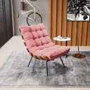 Ver imagem 2 de Poltrona Costela Suede D'Rossi - Rose