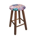 Ver imagem 3 de Kit C/ 4 Capas de Banqueta/banco Impermeável C/ Elástico Azulejo