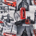 Ver imagem 2 de Kit 2 Capas de Almofadas Londres 45x45cm cama inbox