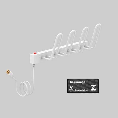 Sapateiro Seccare 2 Pares Pintado Branco 127v 1174