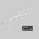 Ver imagem 1 de Sapateiro Seccare 2 Pares Pintado Branco 127v 1174