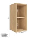 Ver mais imagens de Cozinha Modulada 8 Peças 4 Aéreos 3 Balcões 1 Torre Quente Nara CabeCasa MadeiraOriginals