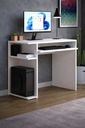 Ver imagem 1 de Escrivaninha Mesa para Computador Home Office Estudo com Prateleiras Gamer