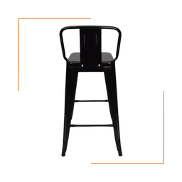 Cadeira Banqueta Oficial Iron Tolix - 4 - Banqueta Alta Iron Tolix com Encosto - 7