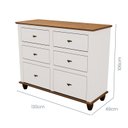 Ver imagem 4 de Quarto Joy Bebê 2 Peças Off White/Nogueira