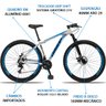 Bicicleta Aro 29 Dropp Aluminum 21V Freio A Disco E Suspenção:BRANCOAZUL/19 - 3