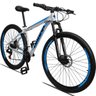 Bicicleta Aro 29 Dropp Aluminum 21V Freio A Disco E Suspenção:BRANCOAZUL/19 - 2