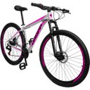 Ver imagem 2 de Bicicleta Aro 29 Dropp Aluminum 21V Freio A Disco E Suspenção:BRANCOROSA/17