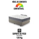 Ver mais imagens de Base Box Baú Casal 138x188 Linho com Colchão Relax Fresh Molas Ensacadas