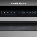 Ver imagem 4 de Geladeira Frost Free Duplex 394l Inverter Inox Midea Mdrt533evd462 220v