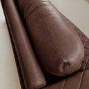 Ver imagem 6 de Sofá de Canto Essenza Plus 4 Lugares Reclinável 354cm Café Veludo PU Bom Pastor Móveis