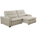Ver imagem 4 de Sofa Retratil Reclinavel 2 Lugares 240cm Veludo Andreia